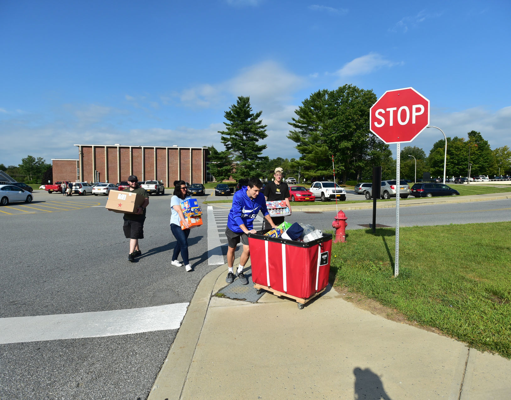 SUNY Adirondack move-in day 2019